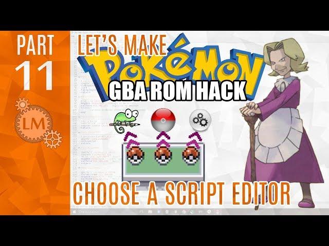 How To Make a Pokémon Rom Hack GBA Part 11  Choosing a Script Editor For Advance Map