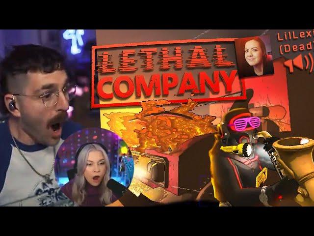 not getting invited to the next girls night // lethal company