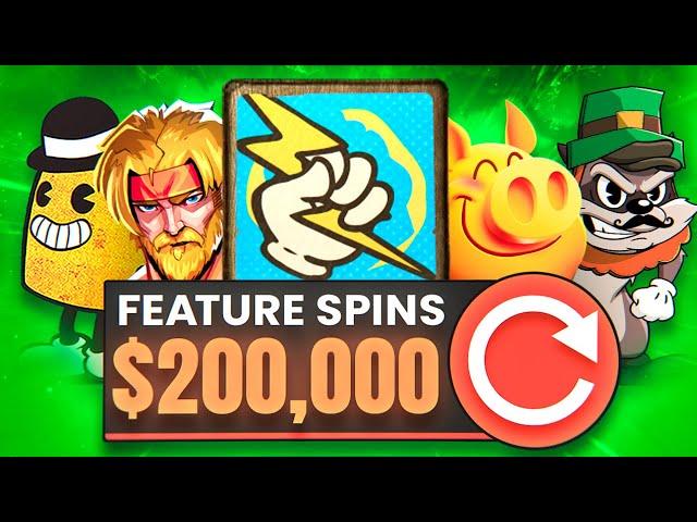 The Hacksaw $200,000 FEATURE SPIN BONUS OPENING!