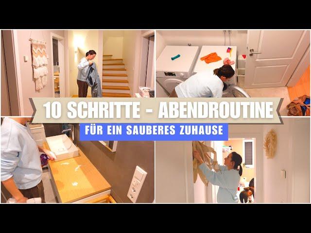 Die WICHTIGSTEN ToDos nach Feierabend im Haushalt | Clean With Me |