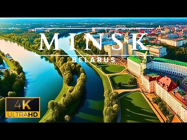 Minsk, Belarus  4K ULTRA HD | Drone Tour