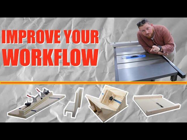 5 Table Saw Jigs To Improve Your Workflow
