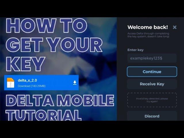 How To Get Your Delta Executor Key / Tutorial Delta Key System (2024 Working) #roblox #bloxfruits