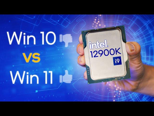 Intel i9-12900K Review - Alder Lake on Windows 10 vs Windows 11