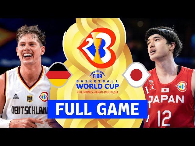 Germany v Japan | Full Basketball Game | FIBA Basketball World Cup 2023