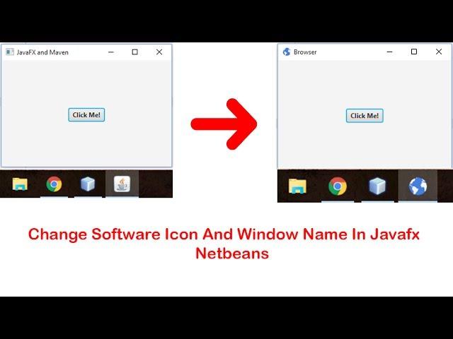 JavaFX Set App Icon And Window Name Easiily