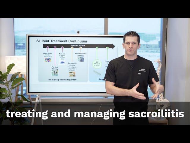 treating and managing sacroiliitis