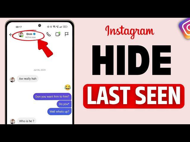 How to hide instagram last seen | Instagram ka last seen kaise hide kare | Instagram last seen hide