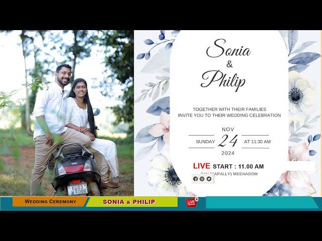 WEDDING CEREMONY || SONIA & PHILIP || 24.11.2024 ||