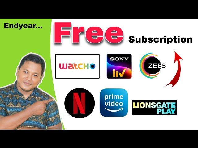 Free Ott subscription ! how to get all ott subscriptions including hotstar, Netflix,sony liv, watcho