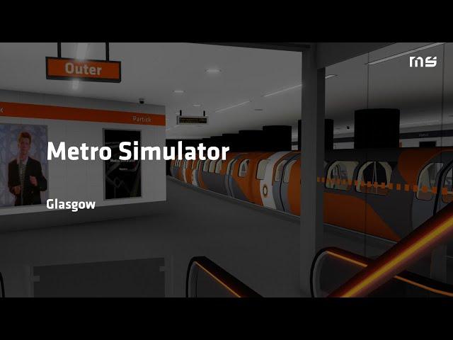 Metro Simulator - Glasgow | Early Access Trailer 2