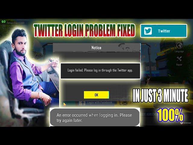 Twitter Login Failed? Here's How To Fix The Problem | pubg mobile