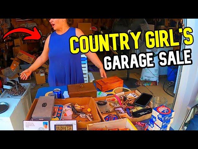 YOU WON'T BELIEVE WHAT SHE HAD AT HER SALE!