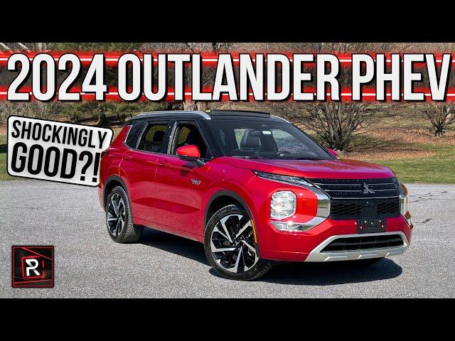 The 2024 Mitsubishi Outlander PHEV Is A Shockingly Good Hybrid Family SUV