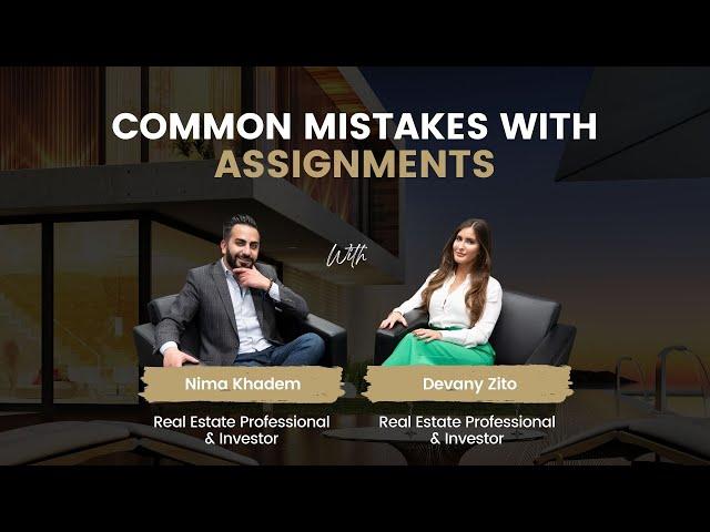 Common Mistakes People Make With Assignments | Nima Khadem Group