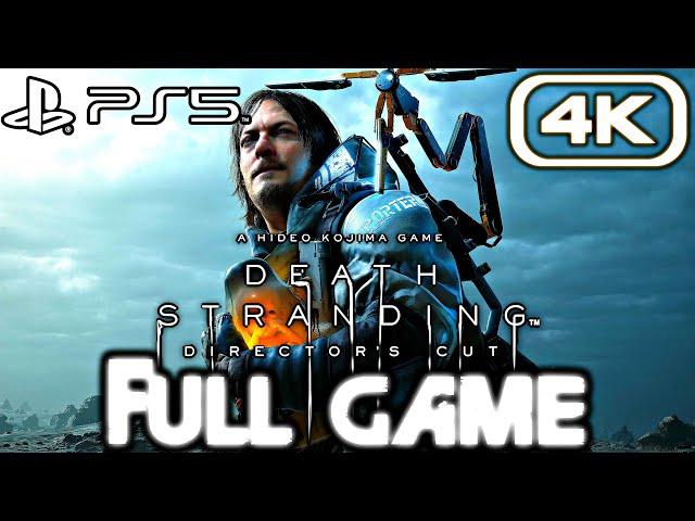 DEATH STRANDING DIRECTOR'S CUT Gameplay Walkthrough FULL GAME (4K ULTRA HD) No Commentary