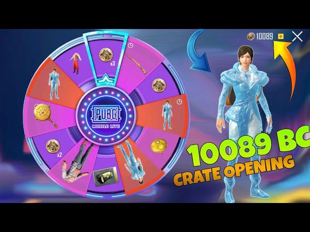 10,000 BC for NEW GLACIER SUIT CREATE OPENING | PUBG LITE BIGGEST CRATE OPENING for ARCTIC WITCH SET