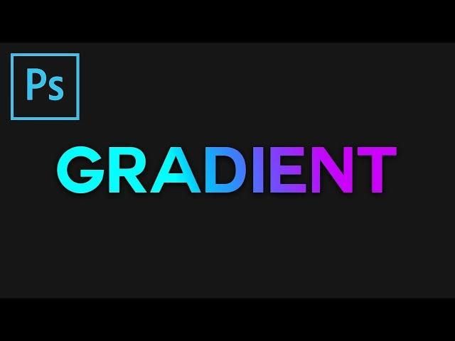 Photoshop: Gradient Text Effect [8]