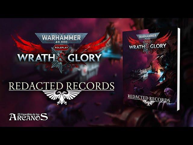 Warhammer 40,000 Wrath & Glory - Redacted Records (Cubicle 7)