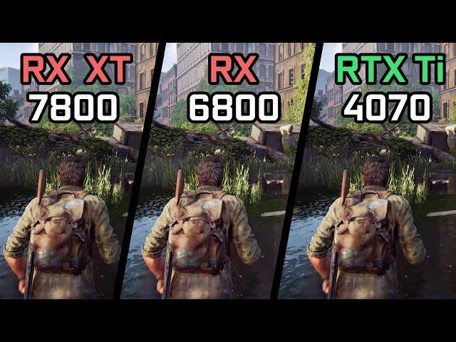 RX 6800 vs RX 7800 XT vs RTX 4070 Ti - Test in 8 Games