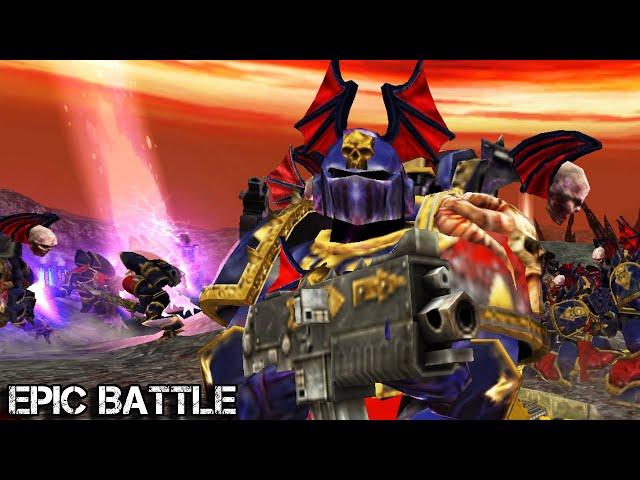 NIGHT LORDS vs NECRONS - Massive Battle [WARHAMMER 40,000]