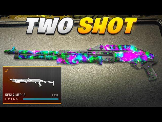 new *2 SHOT* RECLAIMER 18 in WARZONE 3!  (Best RECLAIMER 18 Class Setup) - MW3