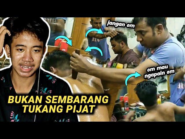 TUKANG PIJAT KEPALA SKILL DEWA DI INDIA! REACTION