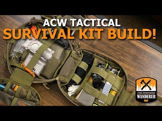 ACW Tactical MAC GYVER KIT Survival Pouch Build