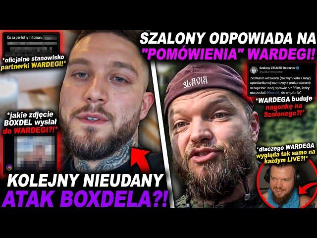 WARDEGA ODPOWIADA NA KŁAMSTWA BOXDELA?! (SZALONY REPORTER, NATAN MARCOŃ, SZYMOOL, OJWOJTEK, KAROLEK)