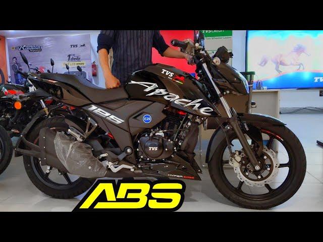 Finally 2024 TVS Apache RTR125 4V BS8 ? New Model Black Colour ! Price | Specs | Look | RGBBikes.com