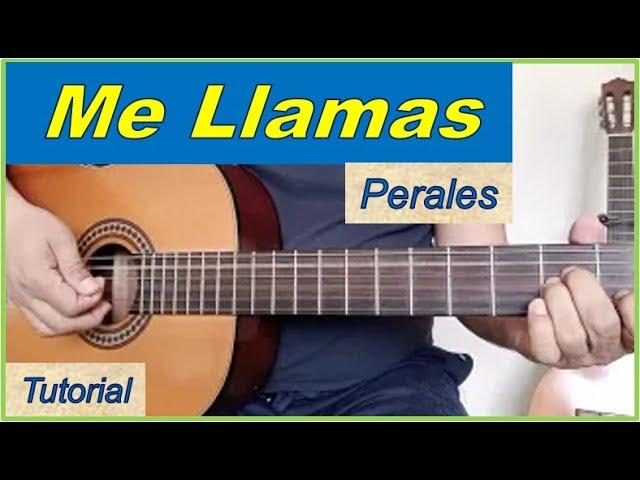 Cómo tocar Me llamas en Guitarra de José Luis Perales