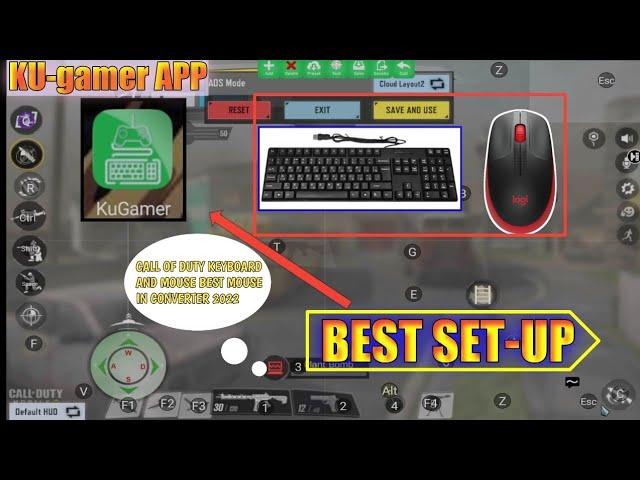 Best KEY MAPPING KuGamer | COD-MOBILE KEYBOARD & MOUSE