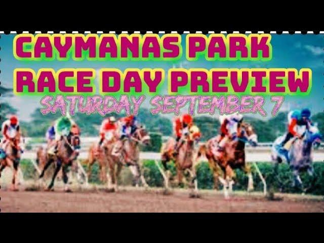 Caymanas Park Race Day Preview, Saturday September 7th 2024