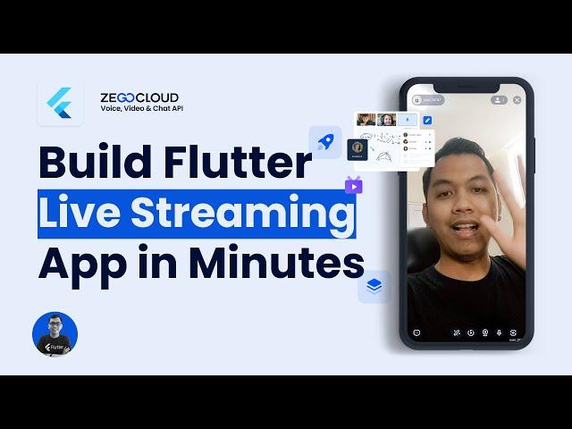 Build a Flutter Live Streaming App with Live Chat in Minutes Using ZEGOCLOUD SDK | Flutter Course