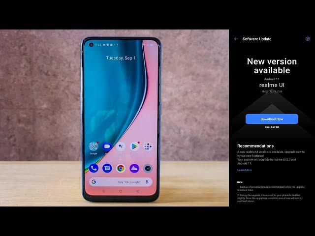 Realme 7 Pro started receiving Android 11 based on Realme UI 2.0 early access update