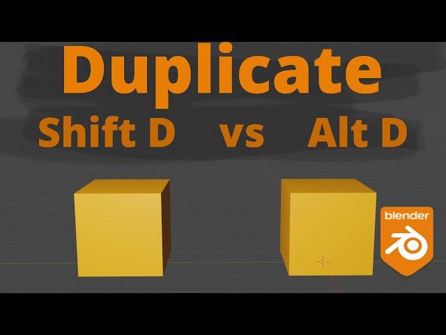 Blender 3.3 - Duplicate Linked & Unlinked