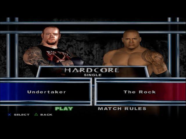 WWE SmackDown! Here Comes the Pain - Undertaker VS The Rock