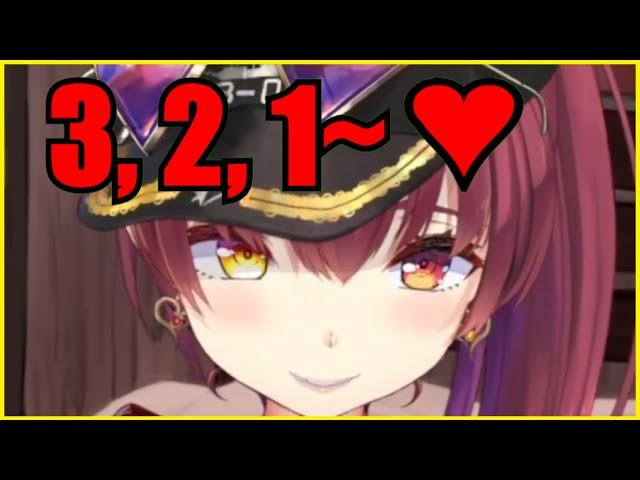 Marine Does Lewd Countdown For Fapping Use【Hololive | Eng Sub】