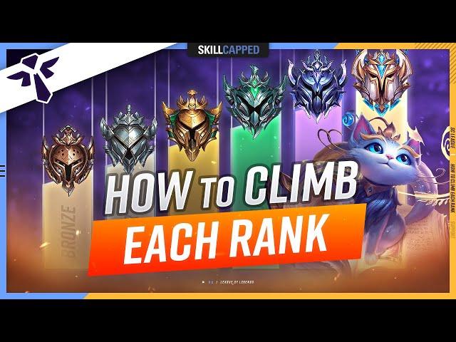 How to CLIMB EACH RANK & ESCAPE YOUR ELO as Support