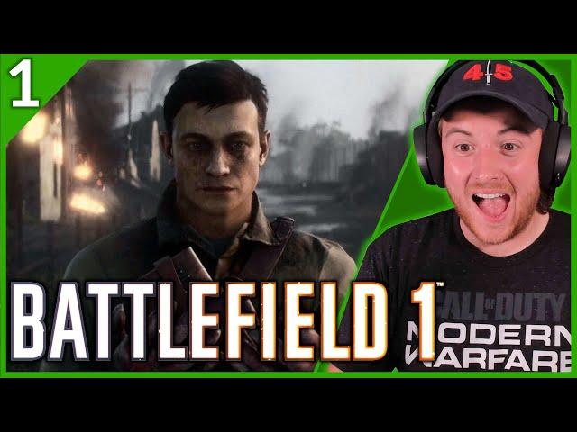 Royal Marine Plays BATTLEFIELD 1 For The First Time Part 1! (PLUS COLD WAR GIVEAWAY!)