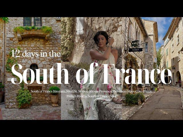 South of France Travel  Vlog | 12 day South oF France itinerary | BY SARV