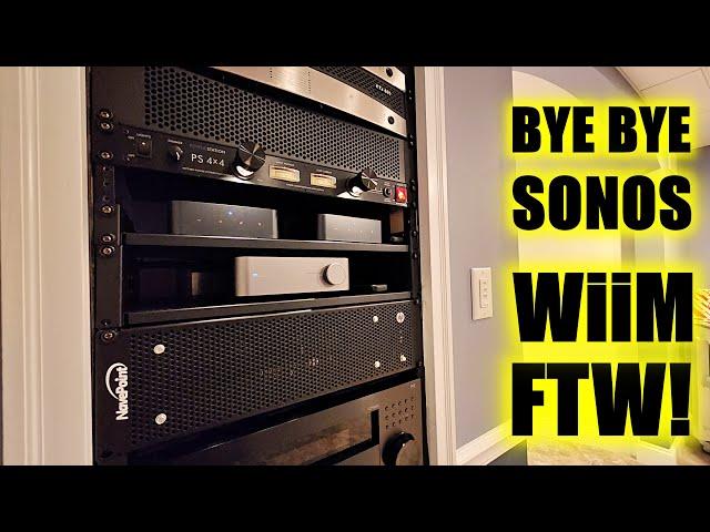 Whole House Audio Upgrade!  Reviewing WiiM Amp/Airplay Pro