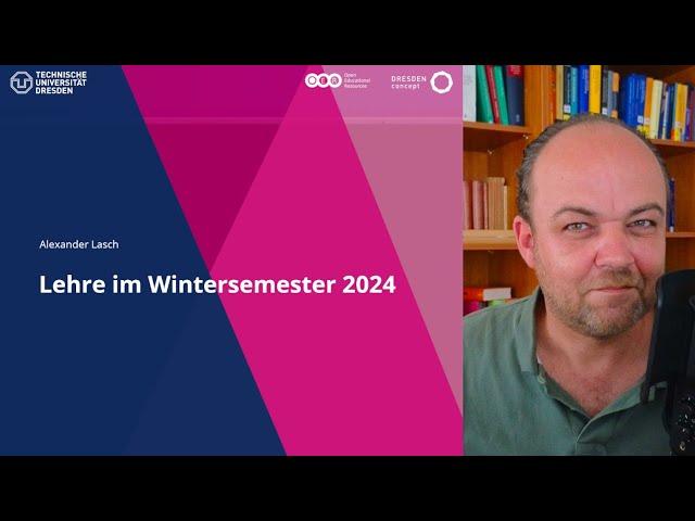 Lehre im Wintersemester 2024