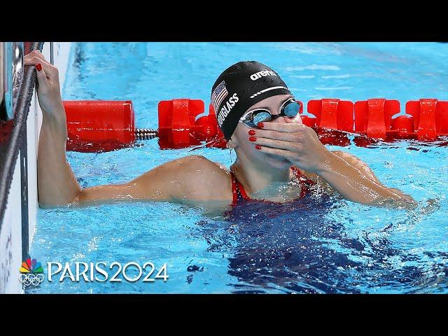 Kate Douglass HOLDS OFF Tatjana Smith to win 200m breaststroke | Paris Olympics | NBC Sports