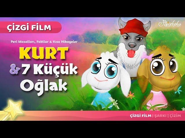 Adisebaba Çizgi Film Masallar - Kurt ve 7 Küçük Oğlak