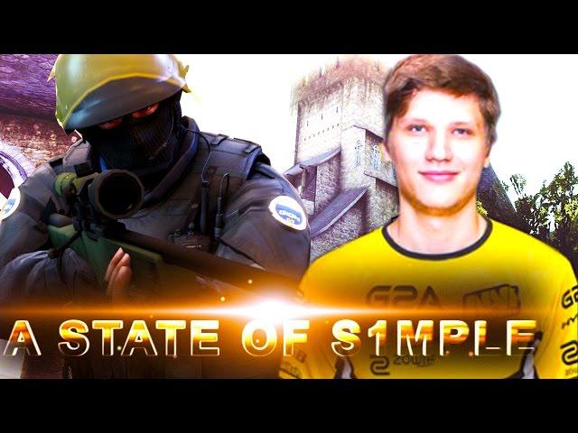 A "STATE" OF S1MPLE - CS:GO BEST OF S1MPLE (VAC SHOTS, INSANE PLAYS & MORE)