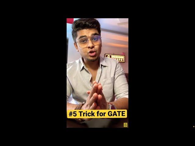 #5 Trick to crack GATE | #shorts