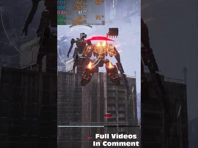 Armored Core VI Fires of Rubicon GTX 1050 TI