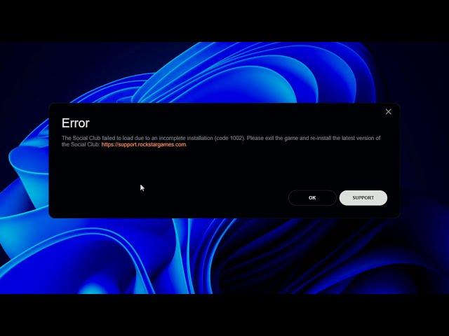 How to fix Rockstar Launcher Error (Code 1002) 2024