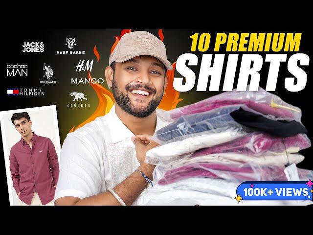 10 Best Branded Casual Shirts for College/Office/Festival   Myntra Men Shirt Haul 2024 | ONE CHANCE